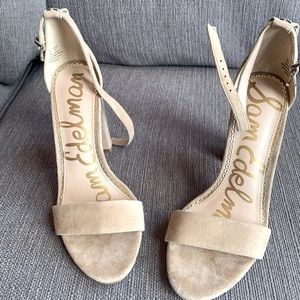 Size 7 Sam Edelman nude heels. NEVER WORN